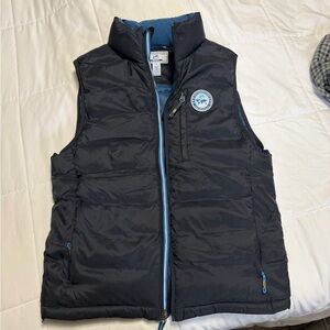 Southern Tide Navy Blue Puffer Vest